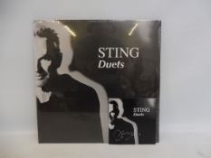 Sting - Duet album still sealed, with photocard signed by the artist.