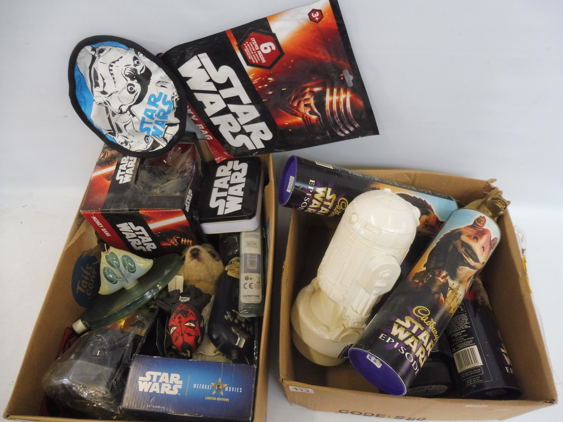 A quantity of modern Star Wars, various pieces of memorabilia etc.