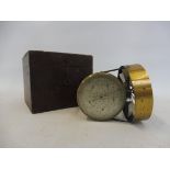 A wooden cased Air-Meter, by J.B.Dancer of Manchester, for measuring the flow of air.