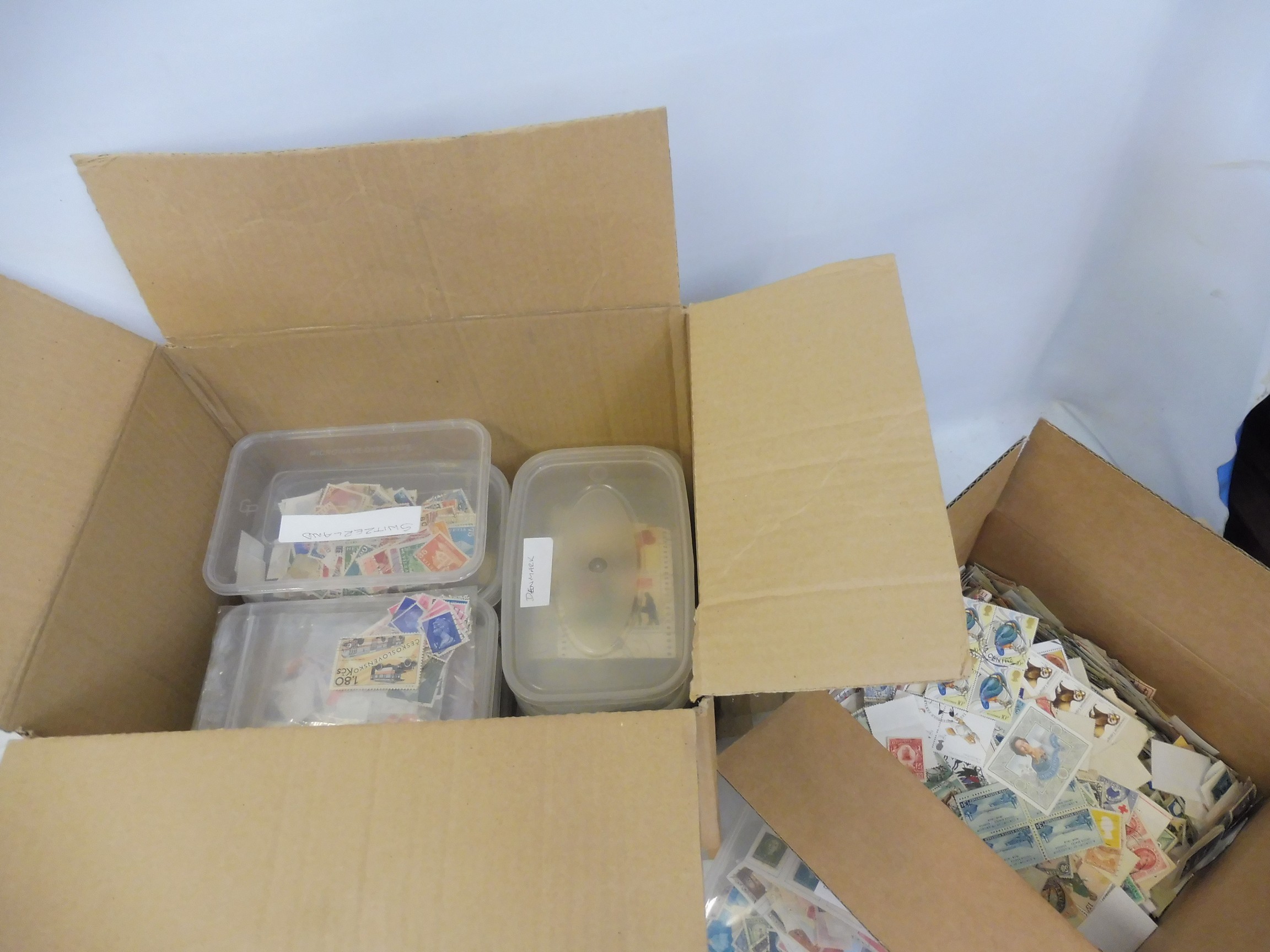 A quantity of loose stamps, GB block sets, stock albums etc. - Image 4 of 5