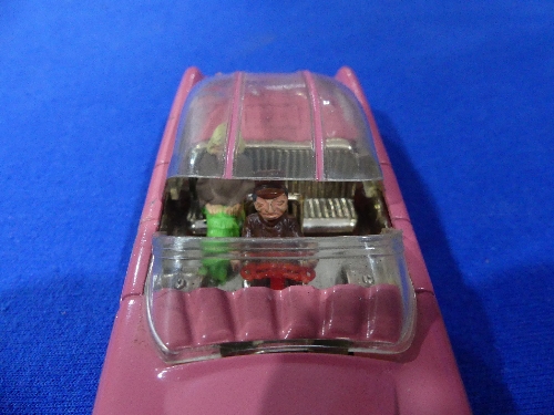 A Dinky 100 'Lady Penelope's Fab 1', on original card display stand, lacking front and rear - Image 4 of 5