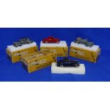 The Brooklin Collection; A collection of four 1:43 scale die-cast models, including BRK. 86 1938