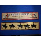 Britains Soldiers, set 1343, The Royal Horse Guards - winter capes, ROAN box (5)