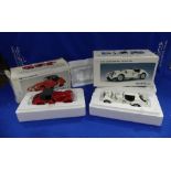 An AutoArt 'Millennium' series 1:18 precision scale model of the 1939 BMW 328 Roadster LeMans, in