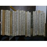 Twenty-two mid-20thC Beatrix Potter books, pub. Warne & Co Ltd, most with dust jackets.