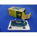 A boxed Dinky 102 Joe's Car from 'Joe 90', on original polystyrene base, with inner display stand,
