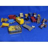 Corgi Farming Models; including two Fordson Power Major tractors, four Massey-Ferguson tractors,