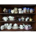 A large quantity of Mixed Ceramics, comprising a Royal Crown Derby six place tea service in 'Derby