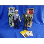 Action Man; A boxed 1960's Action Sailor figure, with auburn hair, together with a boxed 1960's