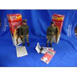 Action Man; A boxed 1983 'Talking Commander' figure, with blond flock head, complete with dog tag
