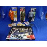 Action Man; The 40th Anniversary series boxed 'Action Pilot', 'Action Soldier' and 'Action Sailor'