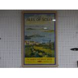 Railwayana; An original BR(W) double royal Poster, 'The Isles of Scilly' by John Smith, in modern