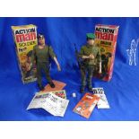 Action Man; A boxed 1970's 'Soldier now with Gripping Hands' figure, with elasticated beret and