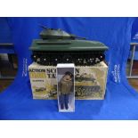 Action Man; A boxed 1970's Scorpion Tank, together with an Action Man figure, with painted head in