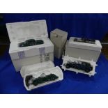 Franklin Mint Precision Models; 1:24 scale die-cast models of the 1907 Rolls Royce Silver Ghost, the