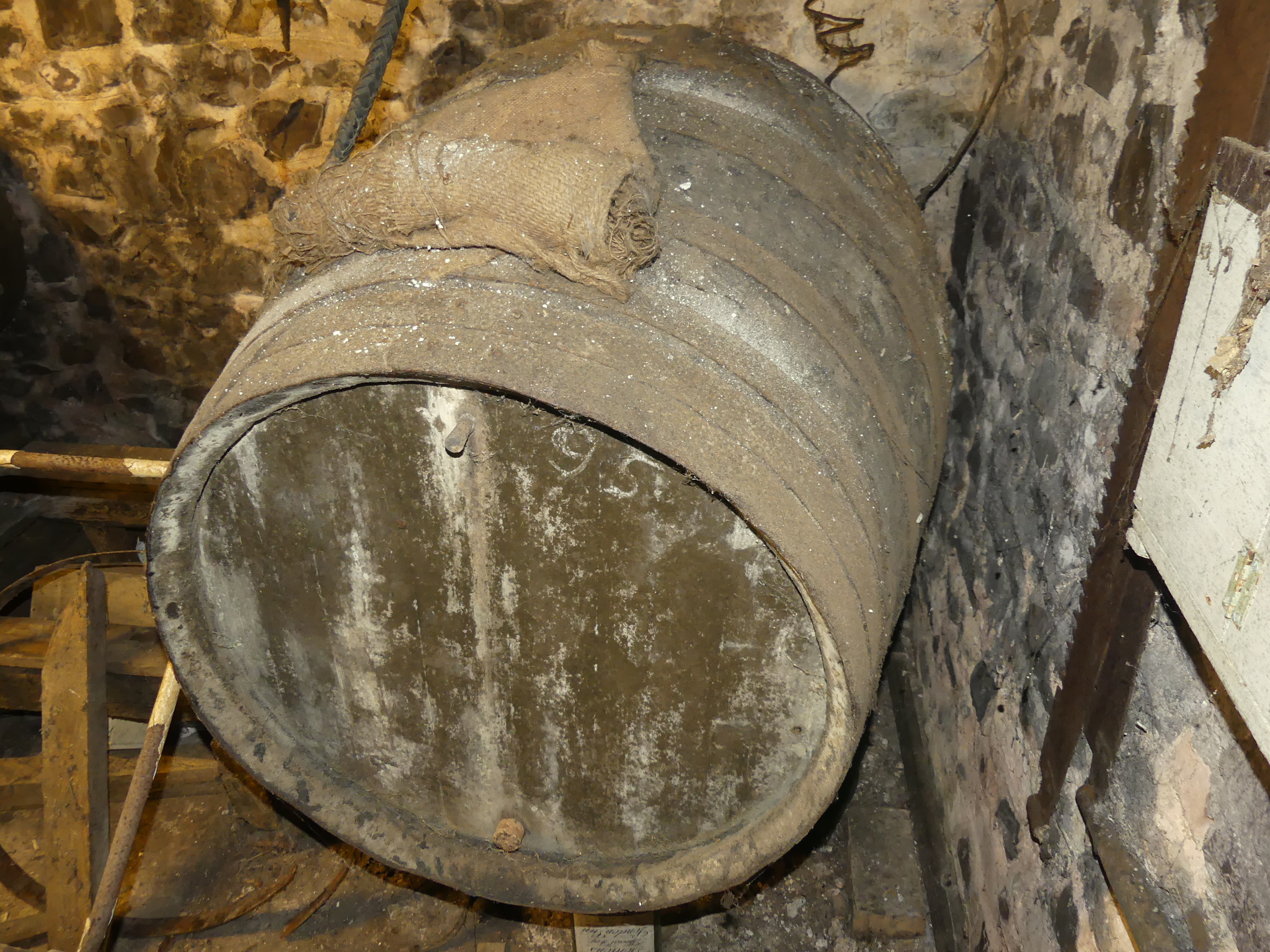 Two vintage Whiskey / Cider Barrels, with metal banding (2) Note; This lot can be Viewed at and must