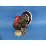 A Beswick pottery Bronze Turkey, MN.1957, impressed and printed marks, 7in (18cm) high.