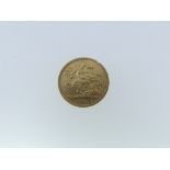 A Victorian gold Half Sovereign, dated 1894.
