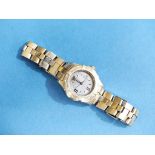A Tag Heuer Professioal 200 Meters stainless steel lady's quartz bracelet Wristwatch, the case