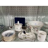 A small quantity of Mixed Ceramics; including Trinket Dishes of Aynsley, Minton 'Marlow',