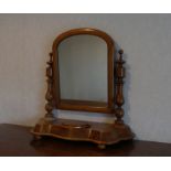 A Victorian mahogany Toilet Mirror.