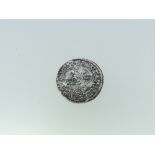 Anglo Saxon; An Aethelred II (978 - 1016) Silver Penny, helmet type, some damage, face obscured.