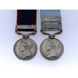 Two Victorian military medals, named to Lieut. W. C. Ormsby. 63rd Regt. N.I., comprising Army of