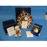 A Royal Crown Derby Limited Edition 'Teddy's Picnic' Set, comprising a 'Teddy's Picnic' 1998