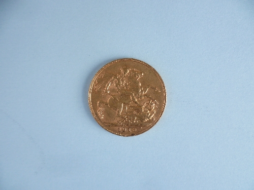 An Edward VII gold Sovereign, Perth Mint, dated 1910.