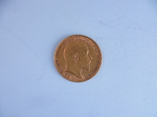 An Edwardian gold Half Sovereign, dated 1908. - Image 2 of 2