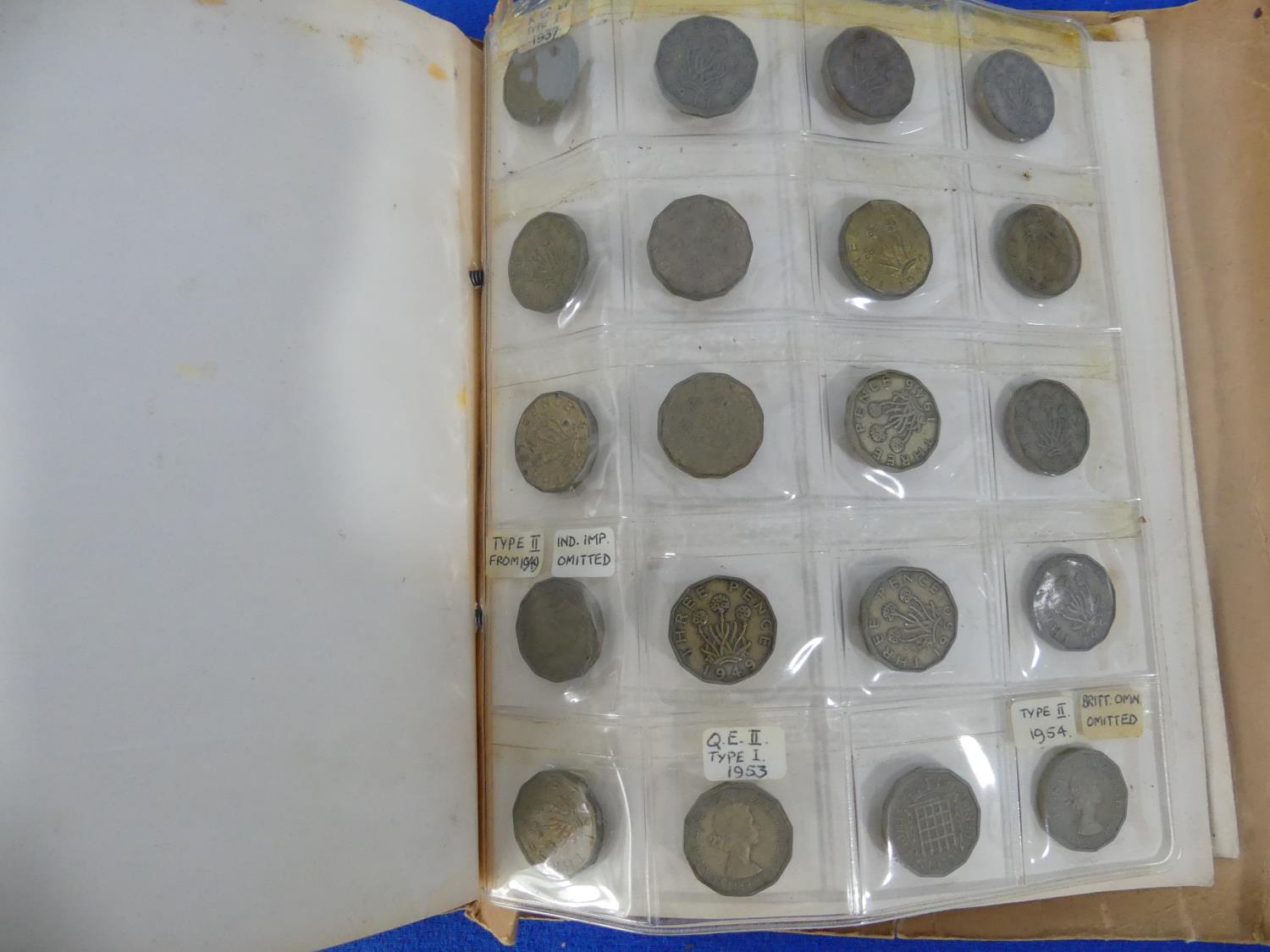 A quantity of Pre-Decimal Mixed Coinage, including three George III coin 'tokens'; Newgate, dated - Image 5 of 10