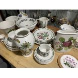 A large quantity of Portmeirion 'Botanic Garden' pattern, to include Storage Jars, Tureens, Bowls,