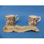 A Dame Laura Knight Coronation Mug, commemorating the coronation of King George and Queen Elizabeth,