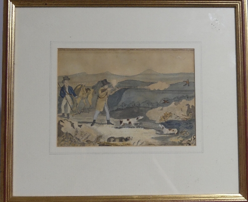 19th Century School, Sporting Scene, Watercolour, 6in (15cm) x 9in (22cm), framed and glazed, - Image 2 of 18