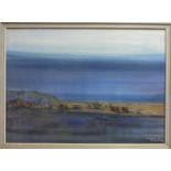 20th Century School, Seascape, Watercolour, signed M McLennan '69, with personal message, 21in (