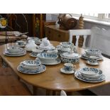 A Wedgwood Midwinter six place setting Dinner Service,