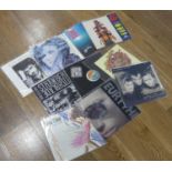 Vinyl Records; A quantity of 12" Singles, artists including Alison Moyet 'Ordinary girl' (signed