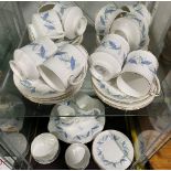A Royal Standard 'Trend' pattern Part Tea and Coffee Service, comprising six Tea Cups, four Coffee