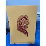 Folio Society; 'Beowulf', by Seamus Heaney, illustrated by Becca Thorne, 2010, bilingual, in card