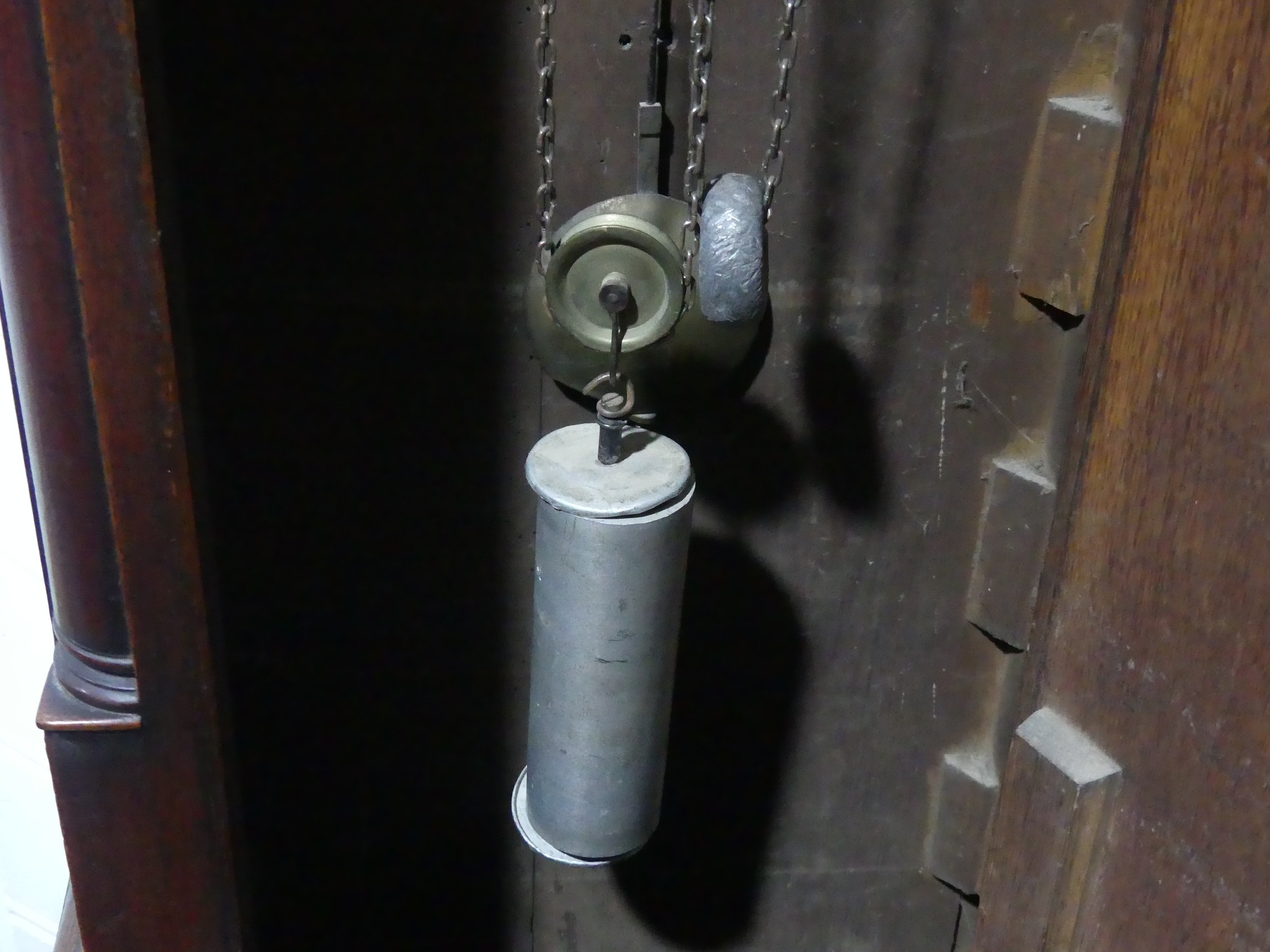 A Georgian oak 30-hour Longcase Clock, signed E. Burton, Kendal, striking on a bell, the 12-inch - Image 4 of 4