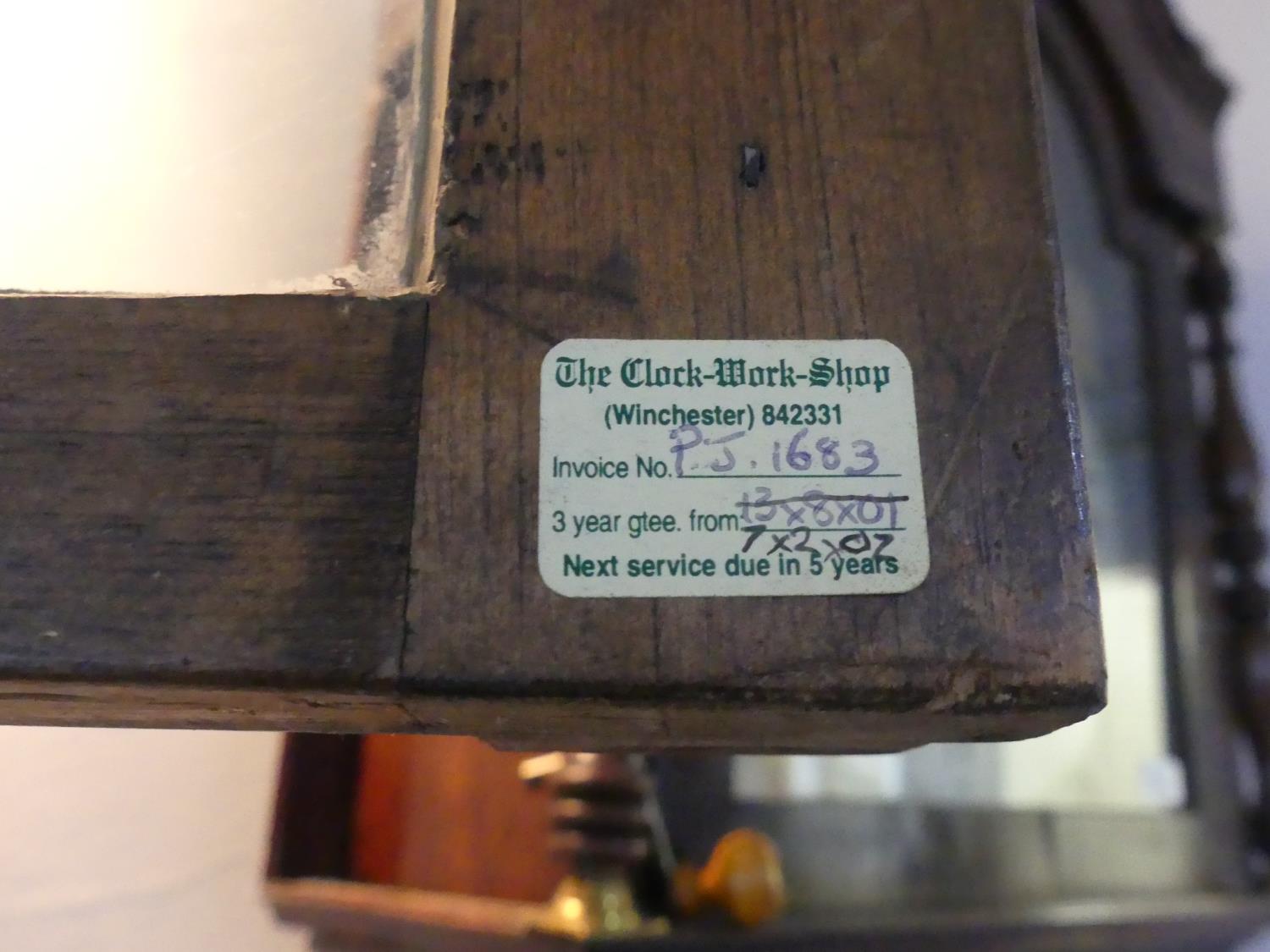 A 19th century mahogany and oak 8-day Longcase Clock, by Owen Roberts, Gaerwen, the 14in (35.5cm) - Image 3 of 5