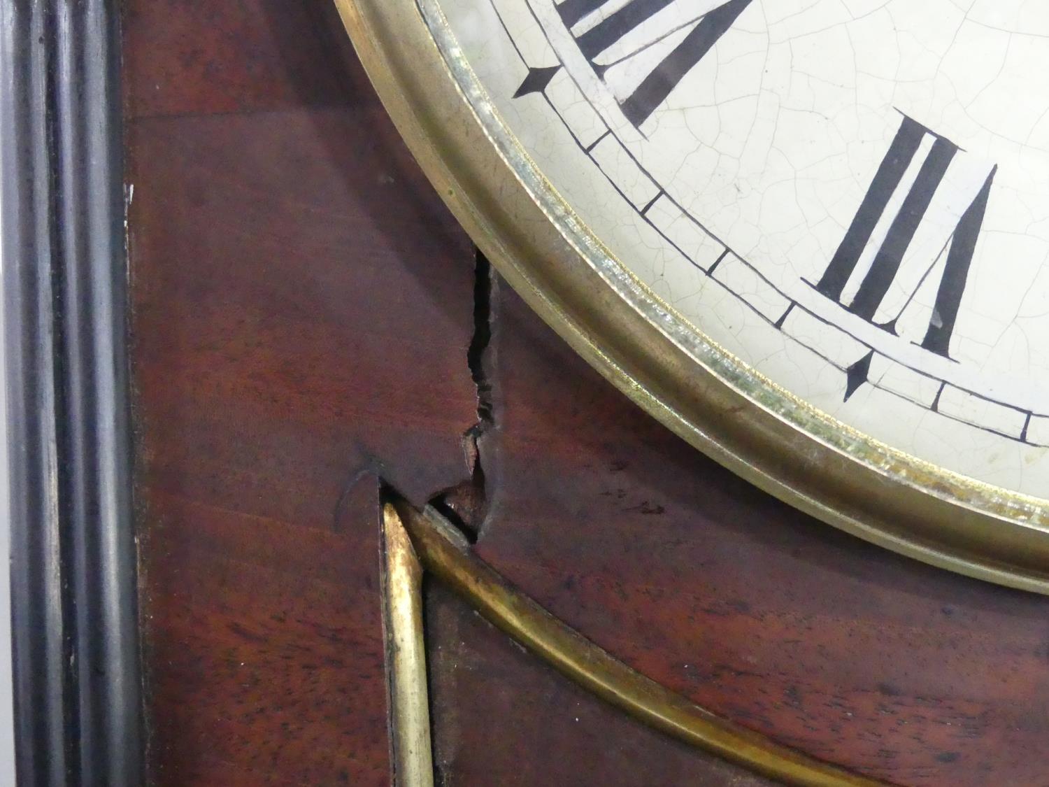 An early 19th century mahogany Bracket Clock, signed A. Bartley, Bristol, of arched form, the - Image 8 of 9