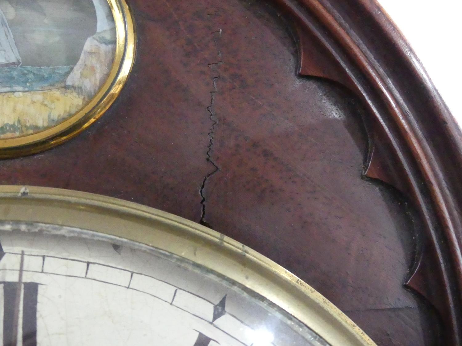 An early 19th century mahogany Bracket Clock, signed A. Bartley, Bristol, of arched form, the - Image 9 of 9