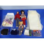 Sindy; A vintage 1960s Doll, together with a Patch doll, both in original outfits, together with a