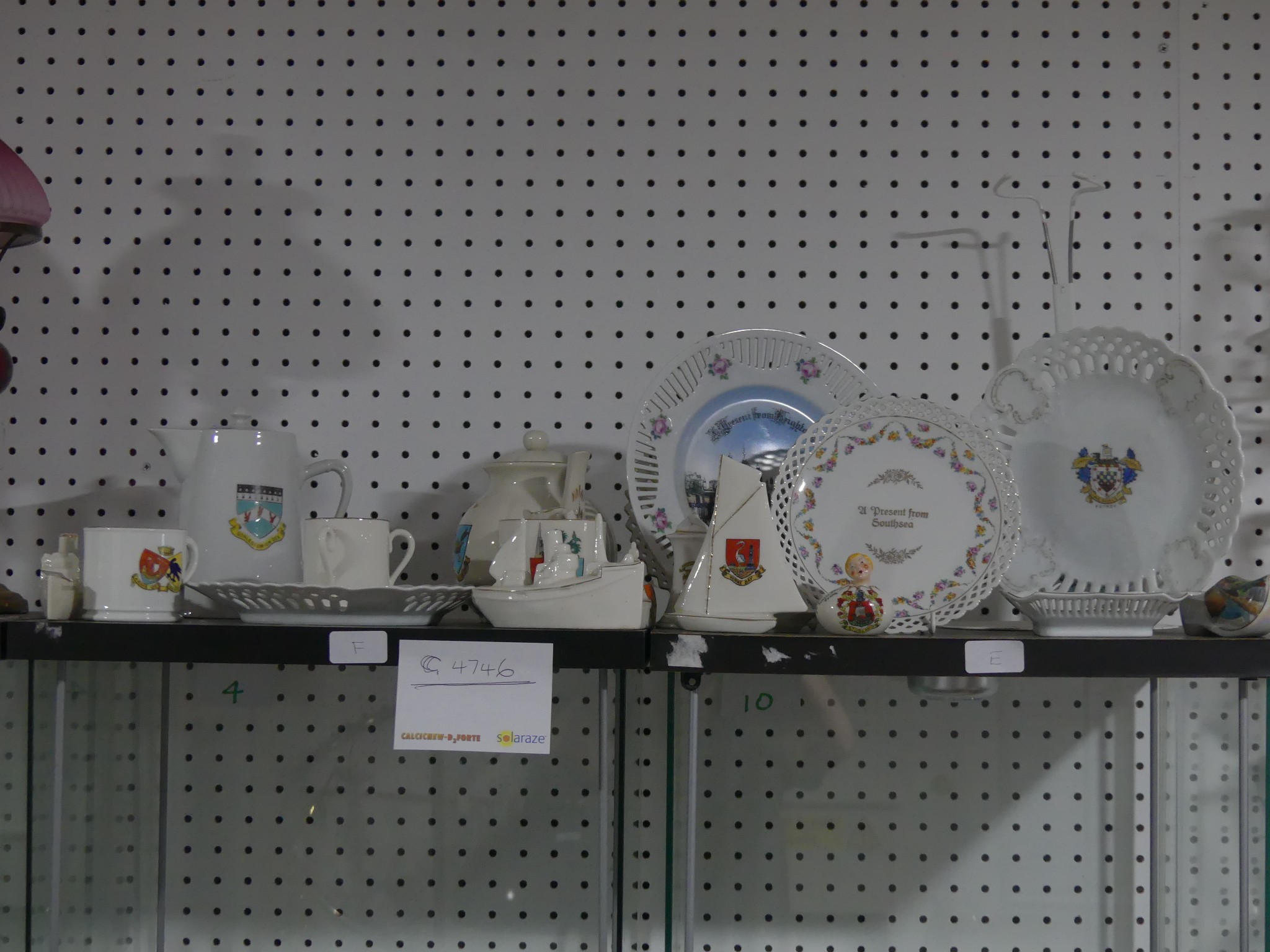 A large quantity of Crested China, including examples by Arcadian, Carlton, Bavarian etc, in the