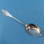 A Queen Anne West Country silver Trefid Spoon, by Henry Muston attrib., hallmarked Exeter, 1703,