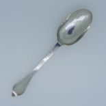 A Queen Anne West Country silver dog nose Spoon, by Henry Muston (of Plymouth) hallmarked Exeter,