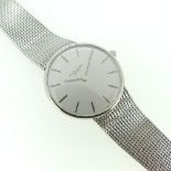 A Favre-Leura Gèneve gentleman's stainless steel Wristwatch, with Swiss movement, the back case