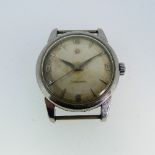 An Omega Seamaster stainless steel gentleman's Wristwatch, serial no. 15987559, with Swiss cal.420