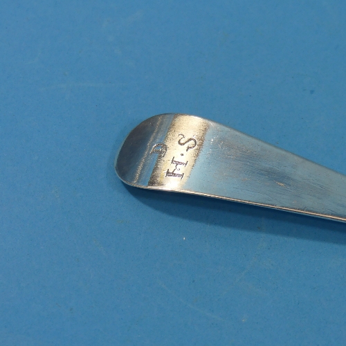 A George I West Country silver Basting Spoon, with makers mark only at base of stem for Zacariah - Image 4 of 4